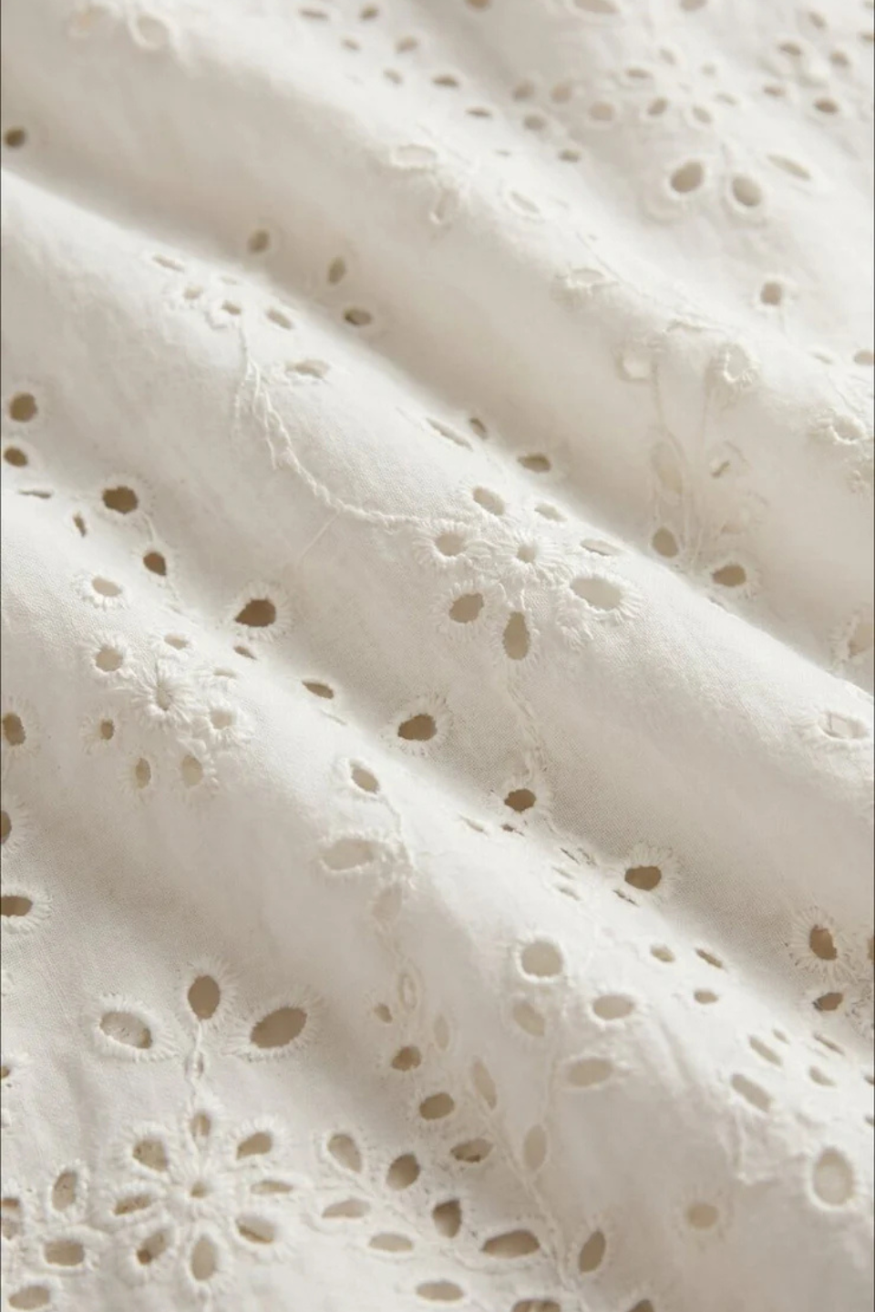 Z Supply Emrie Eyelet Cropped Top