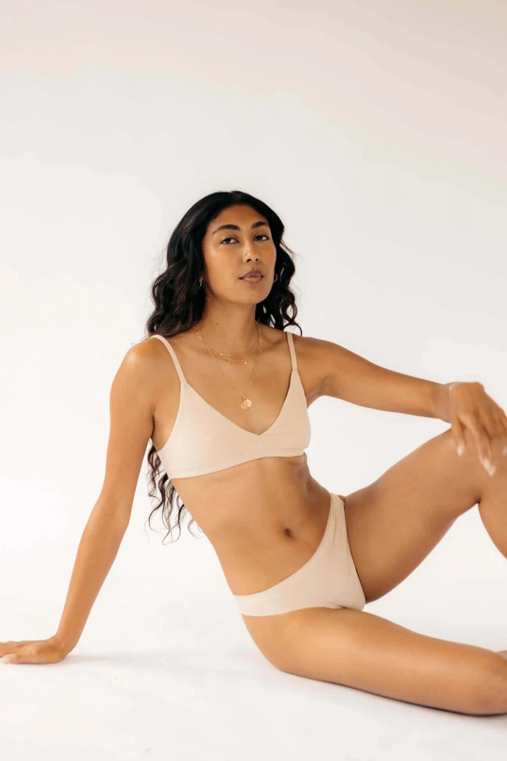 Huha Seamless High Rise Thong Mineral Undies
