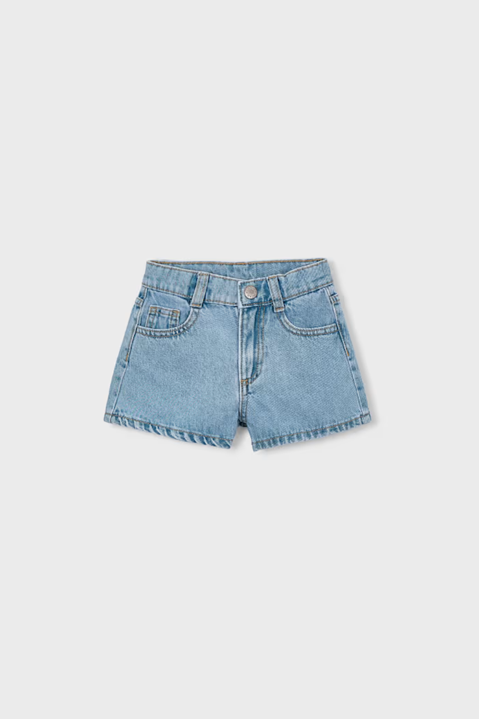 Light Wash Denim Shorts