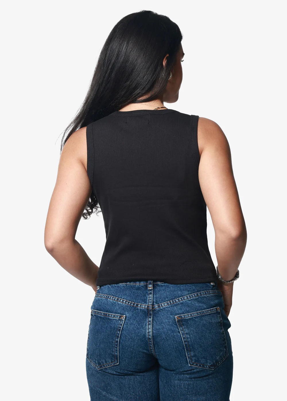 Honky Tonk Queen Ribbed Crop Tank