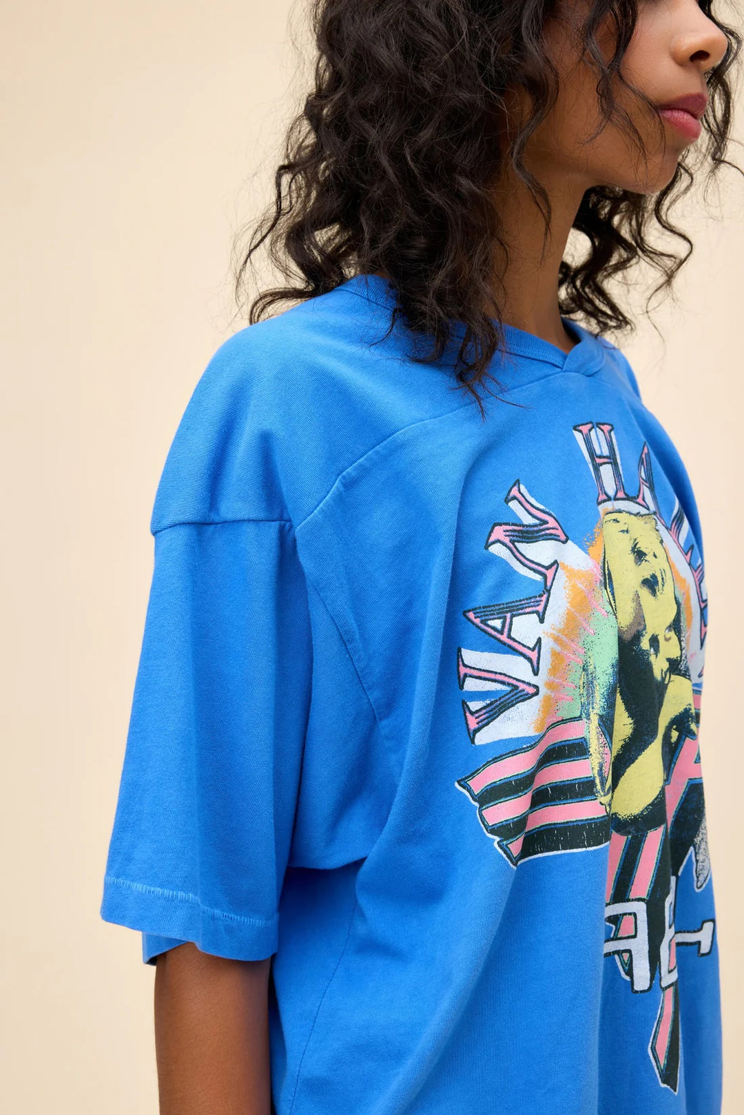 Van Halen 1984 Oversized Jersey Tee