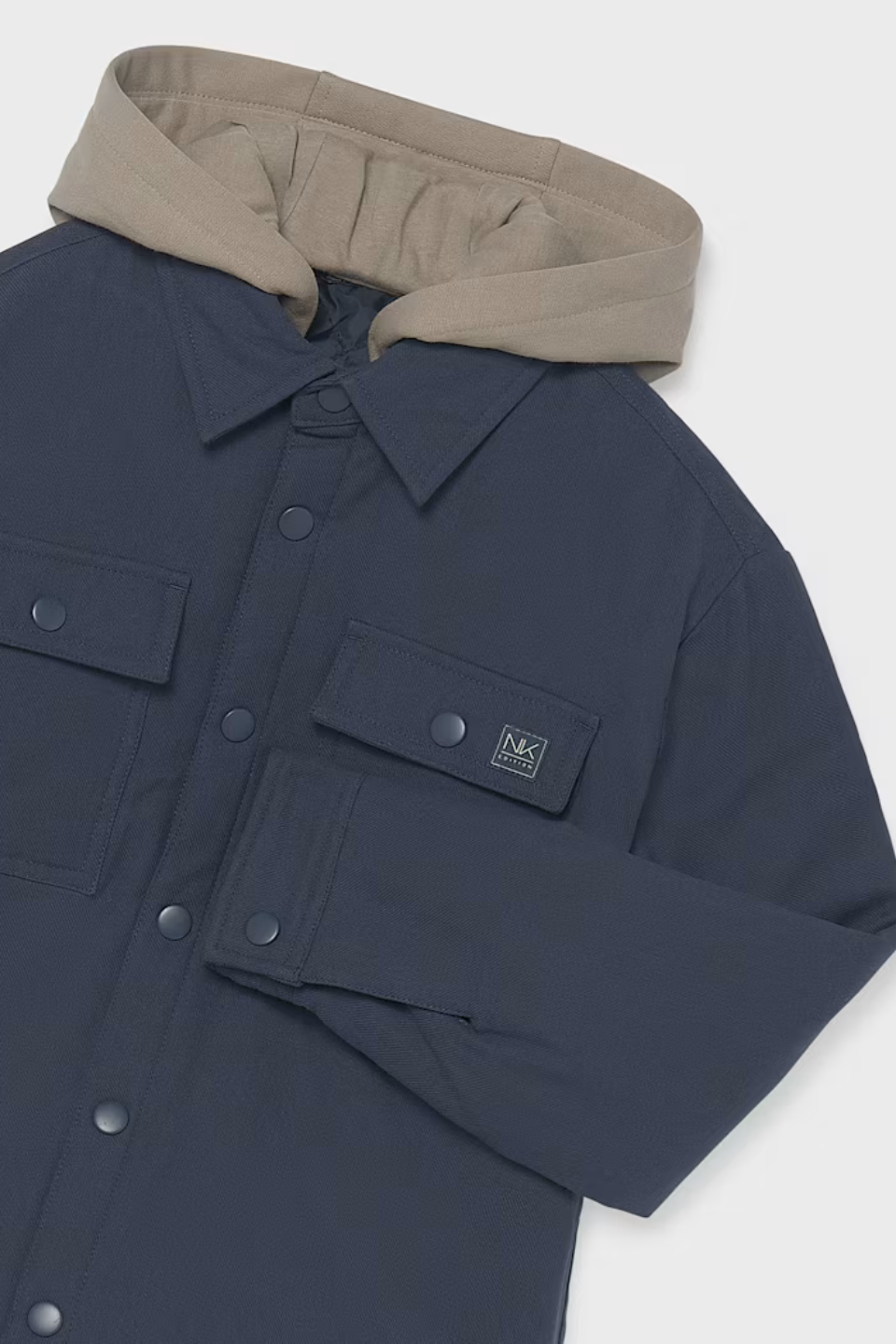 Mayoral Boys Quilted Hooded Overshirt