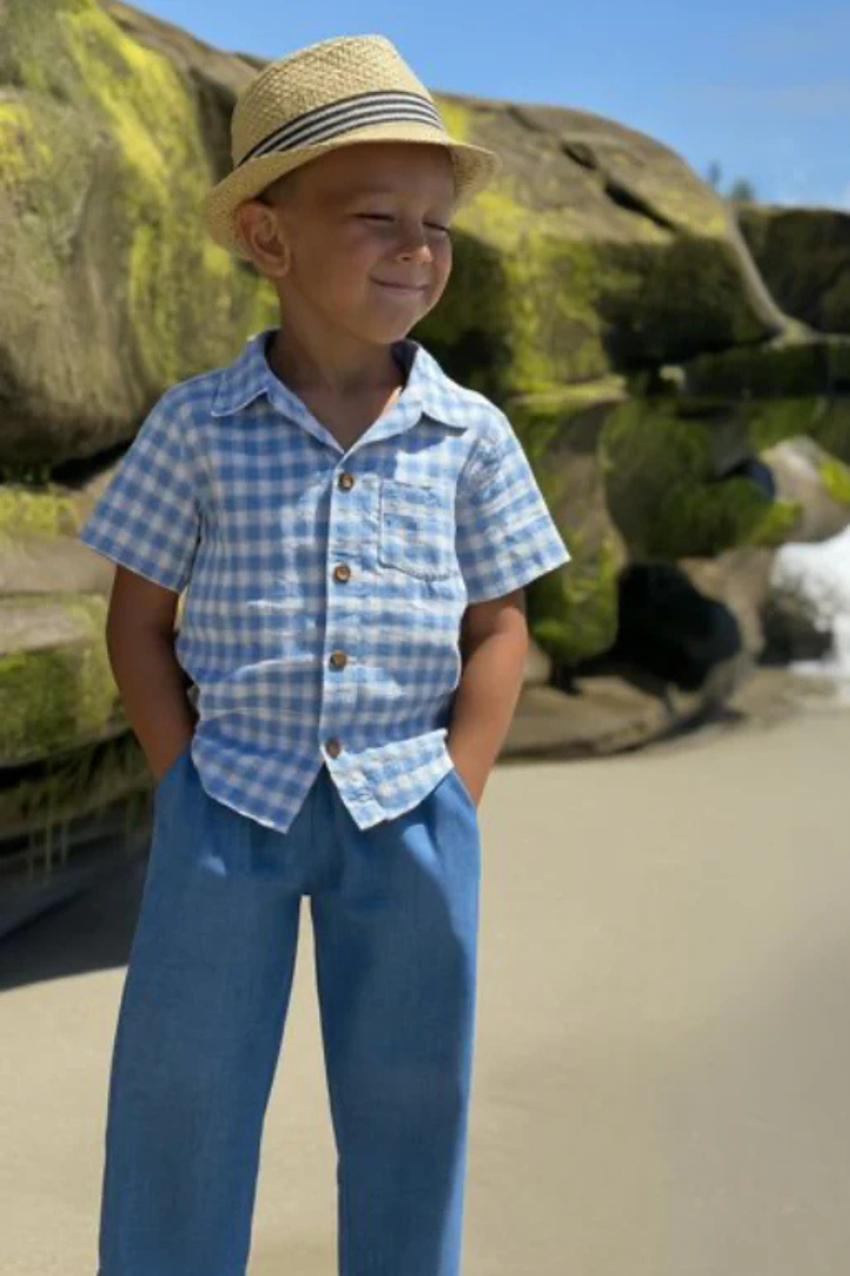 RAFFLES Straw Hat - Hot Peppers Clothing