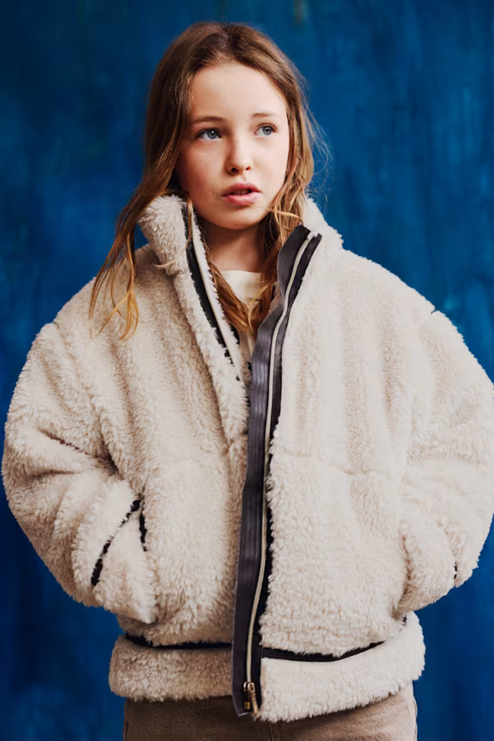 Mayoral Girl Sherpa Puffer Jacket