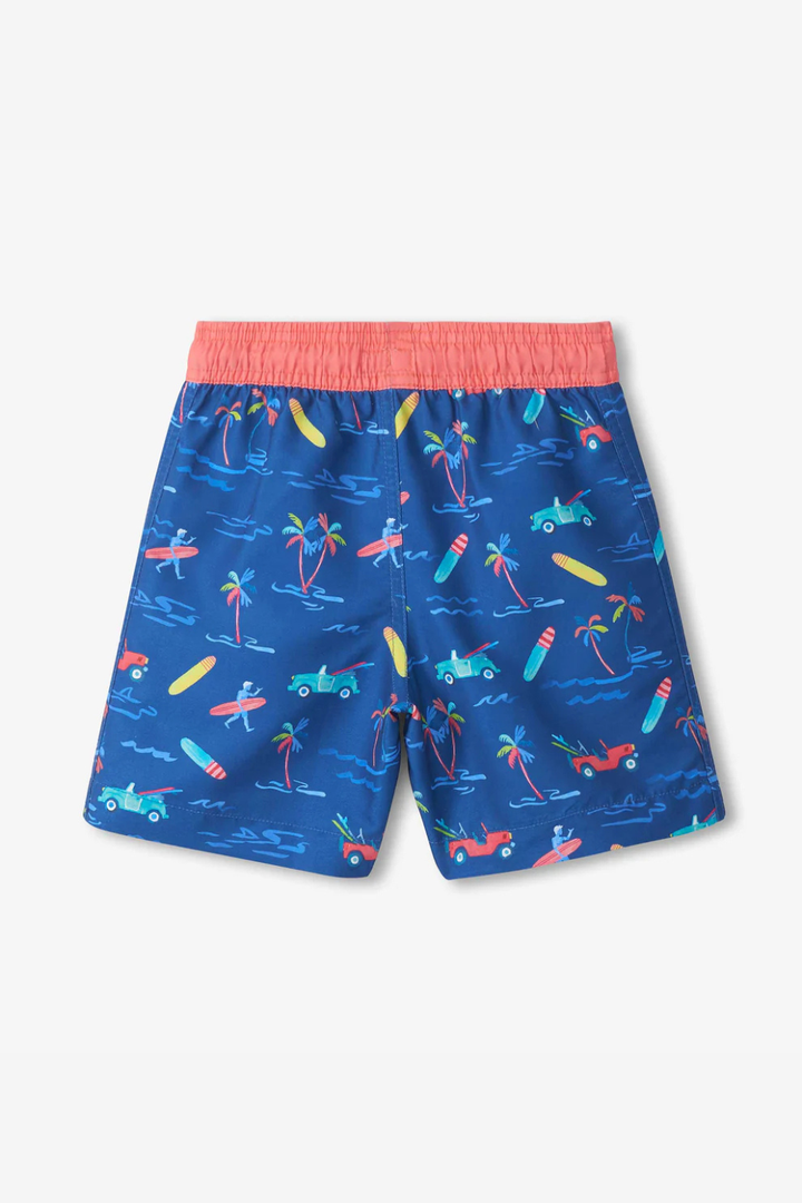 Tropical Swim Trunks - Hot Peppers Clothing