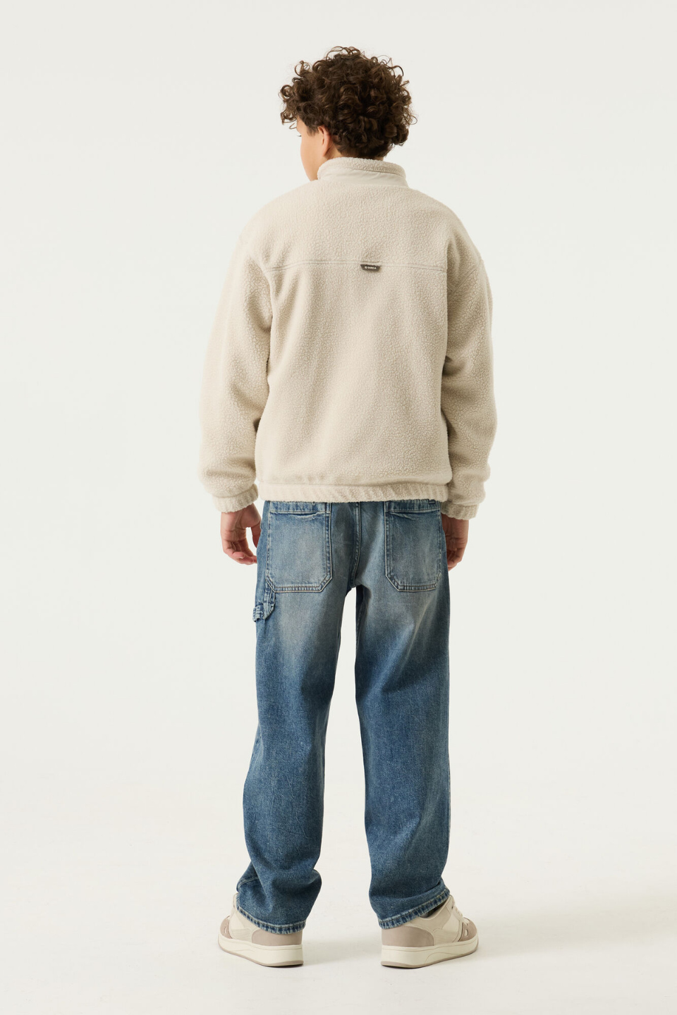 GARCIA Beige Fleece Jacket