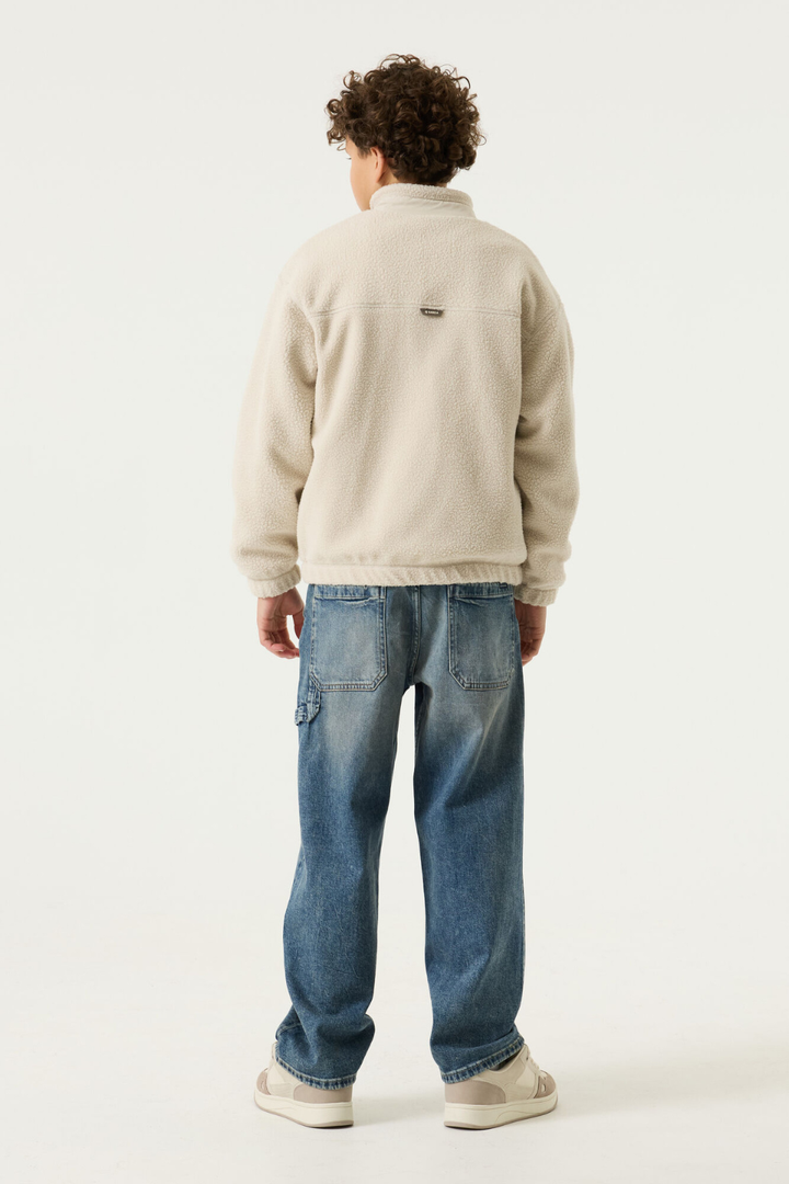 GARCIA Beige Fleece Jacket