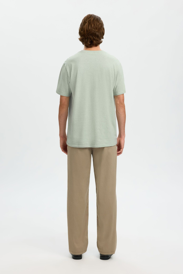 LINEN BLEND T-SHIRT - Hot Peppers Clothing
