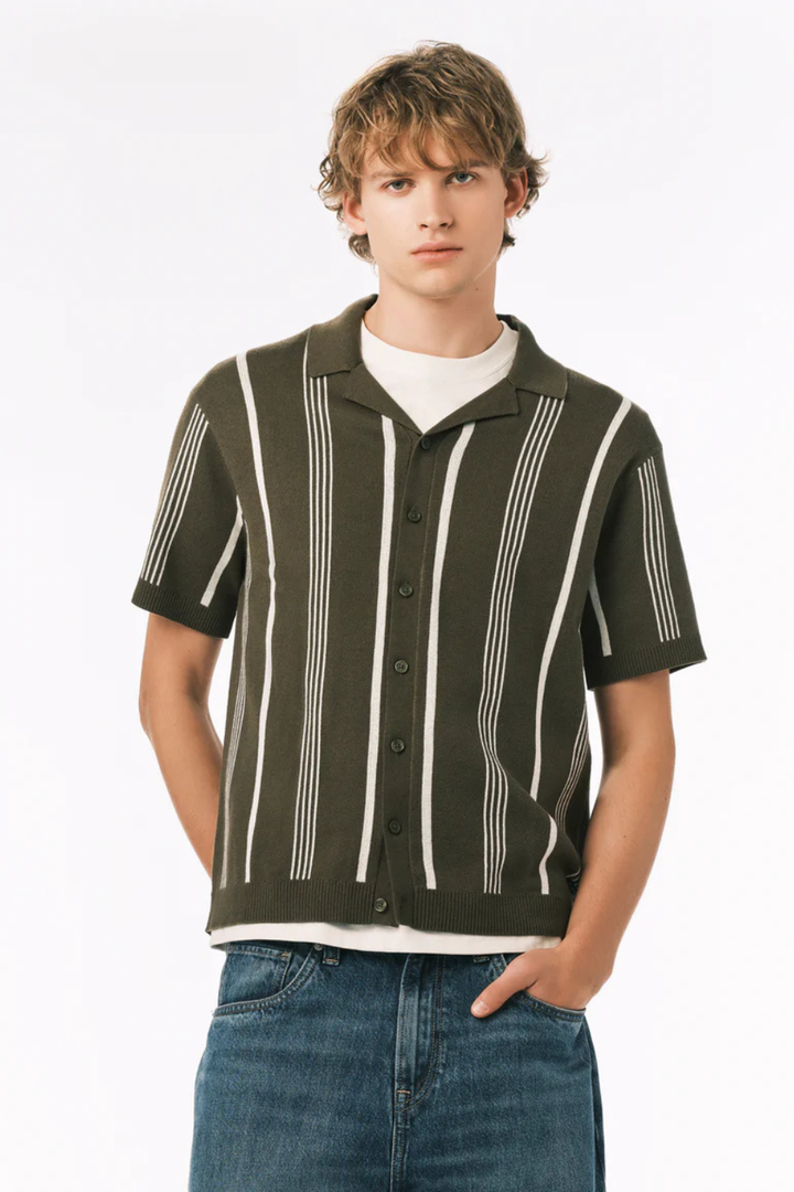 Waldir Short Sleeve Sweater Shirt - Hot Peppers Clothing