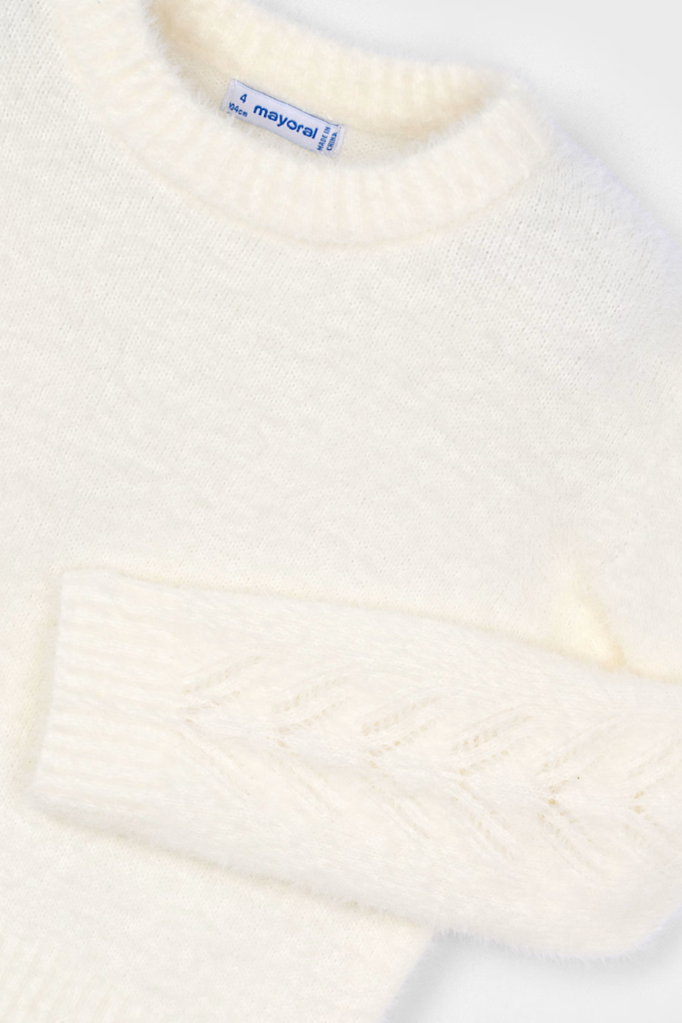 Faux Fur Knit Sweater
