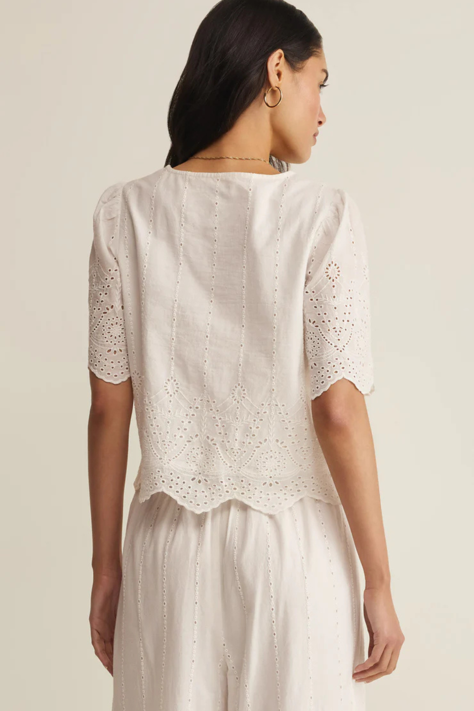Z Supply Oceanside Embroidered Top Z SUPPLY