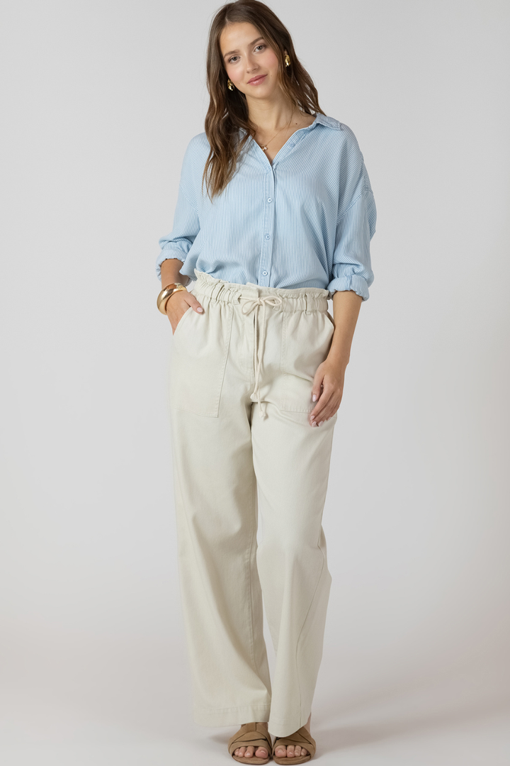 Anya Wide Leg Denim Pant