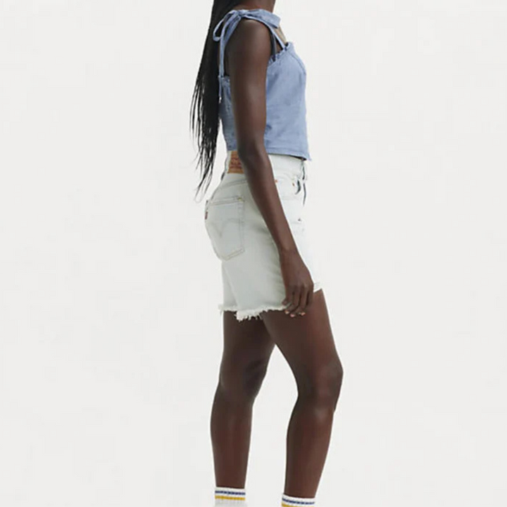 501 Mid Thigh Short in Fade Off
