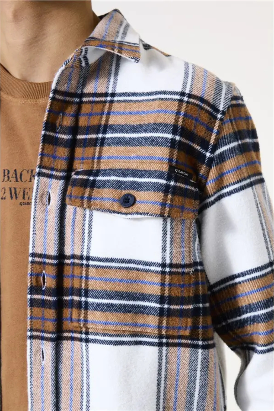 Plaid overshirt