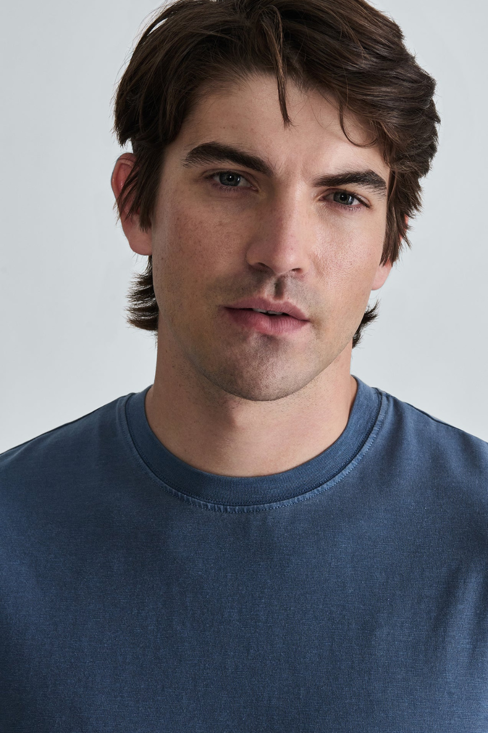 Mavi Soft Slub Crew Neck T-Shirt