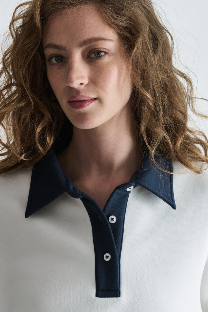 Mavi Fleece Polo Sweatshirt