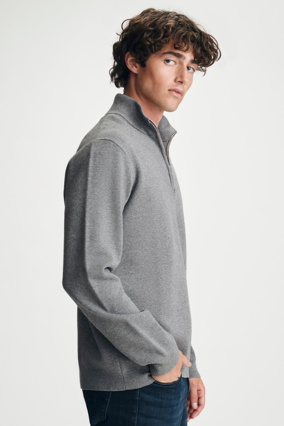 Mavi Quarter Zip Sweater