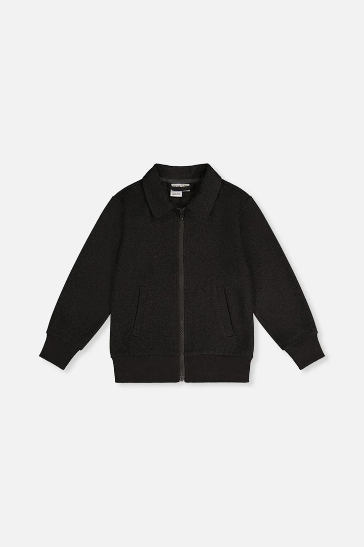 Deux Par Deux Front Zip Jacket