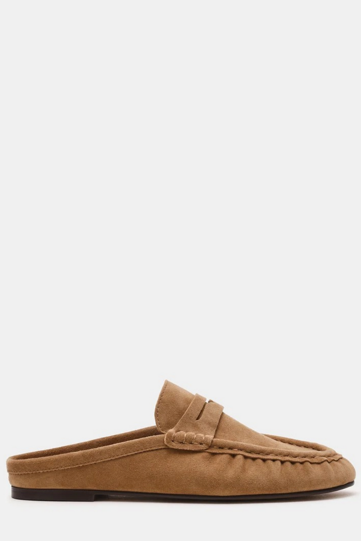 Steve Madden Rafe Taupe Suede Flats