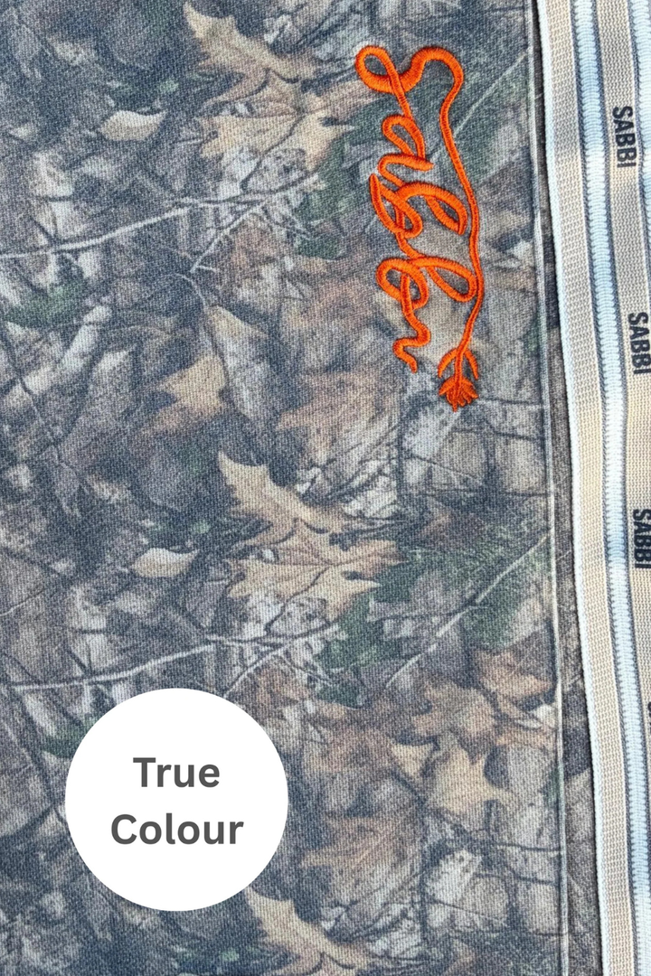 THE NAME YOURSELF TREE CAMO BARREL-LEG TRACKPANTS SABBI
