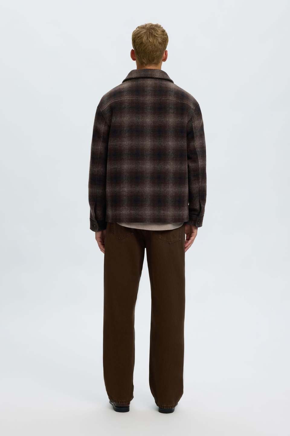 Selected Homme Mitch Wool Blend Shacket