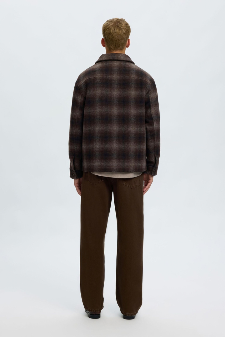 Selected Homme Mitch Wool Blend Shacket