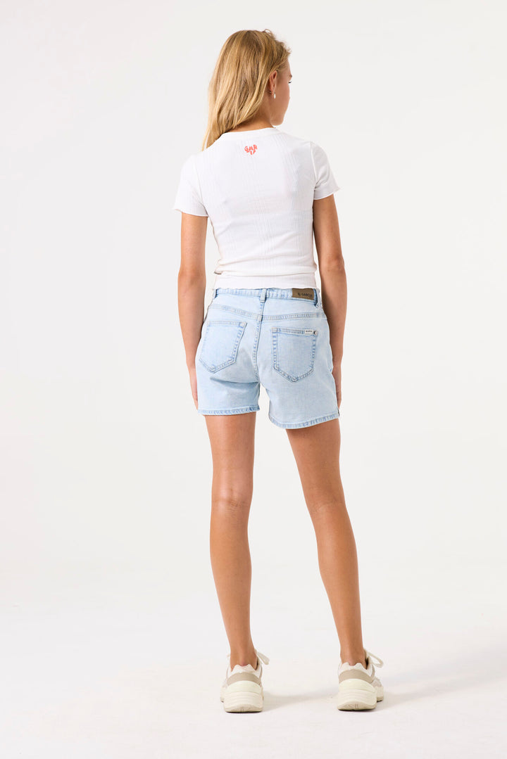 Denim Shorts | Bleached