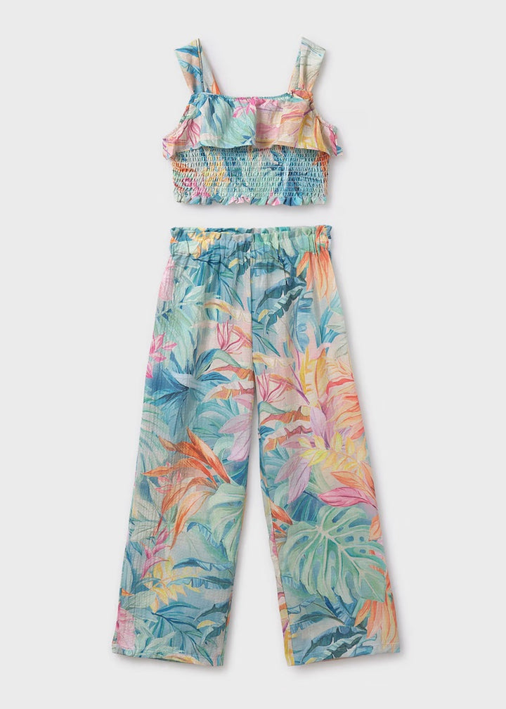 Printed Top & Trousers Set