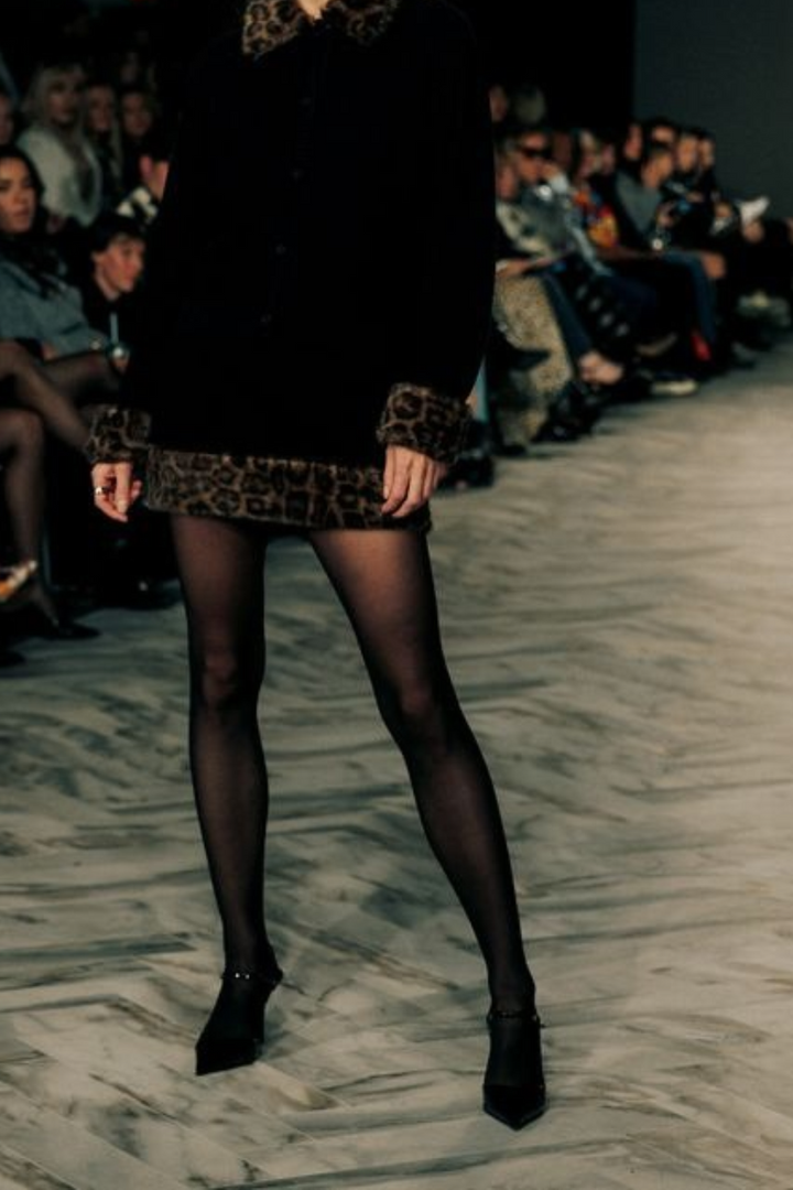Brunette The Label Sheer Brown Tights